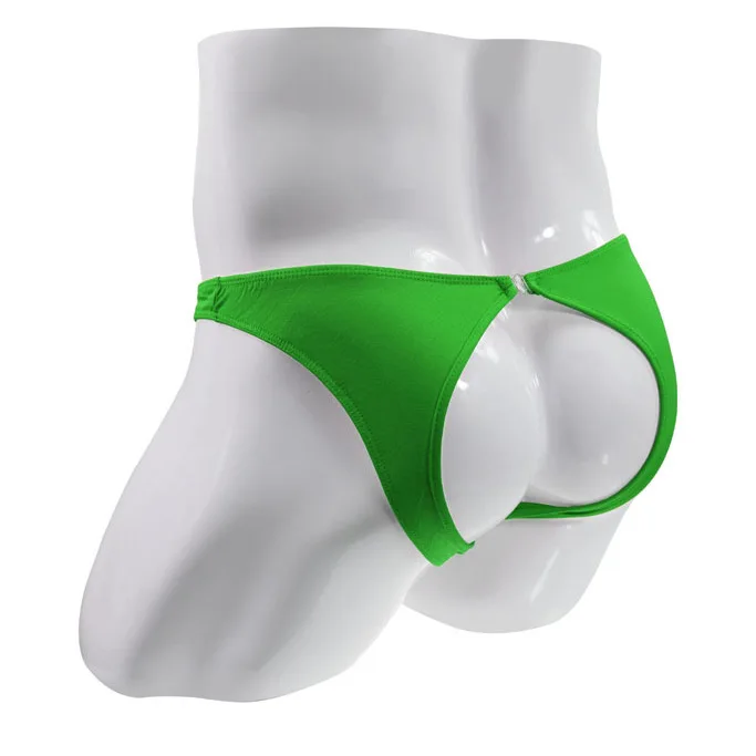 مفتوح الأرداف موجز للرجال المثيرة الظهر جوفاء الملابس الداخلية مثليون جنسيا مثير U محدب الحقيبة السروال الراحة حزام رياضي أوم الاباحية Tangas