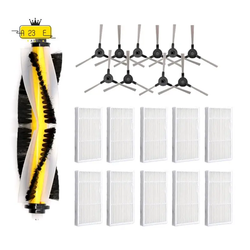 

A23E-для робота-пылесоса Linnberg Aqua/ICLEBO G5, основная боковая щетка, фильтр Hepa, швабра, тканевые аксессуары, детали