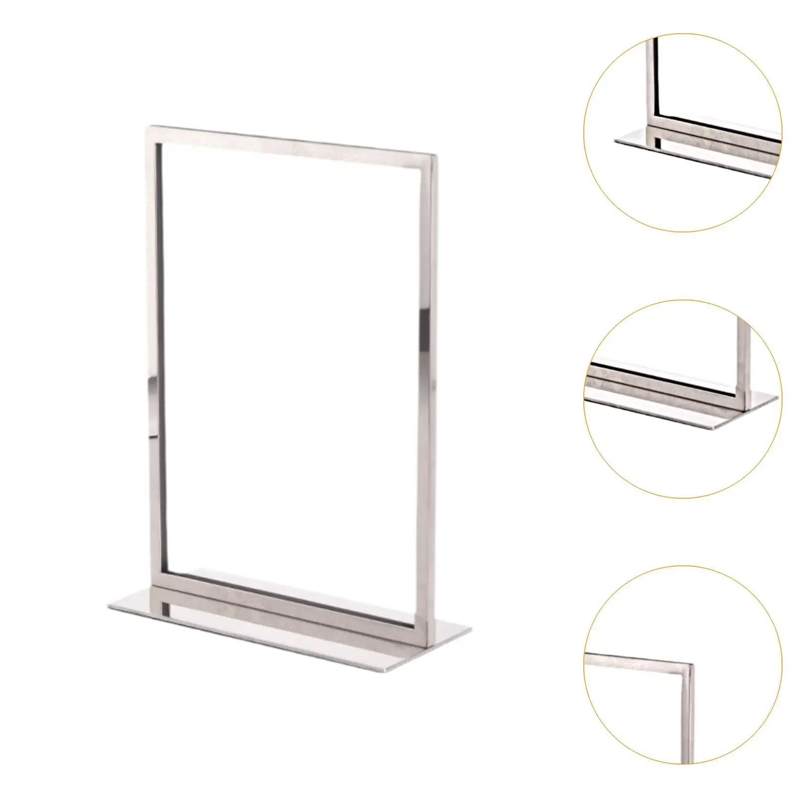 ขาตั้งป้ายราคาแบบตั้งพื้น ใช้ซ้ำได้ น้ำหนักเบา สำหรับร้านค้า ซูเปอร์มาร์เก็ต