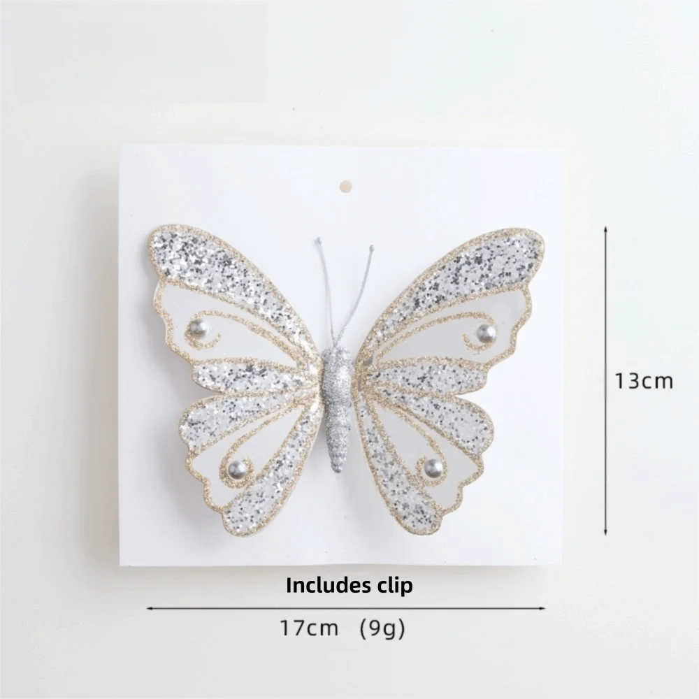 شبكة عيد الميلاد زهرة مزدوجة محاكاة الاصطناعي شجرة عيد الميلاد الديكور رائعة الترتر بريق شجرة ديكور حفلة المنزل