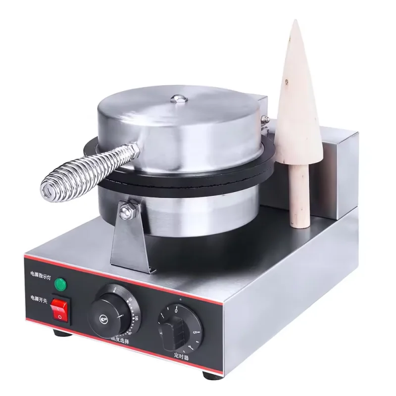 Top Sale High Quality Welcomed Snack Egg Roll Maker Machine Ice Cream Roller Machine Ice Cream Wafer Sugar Cone Making Machine