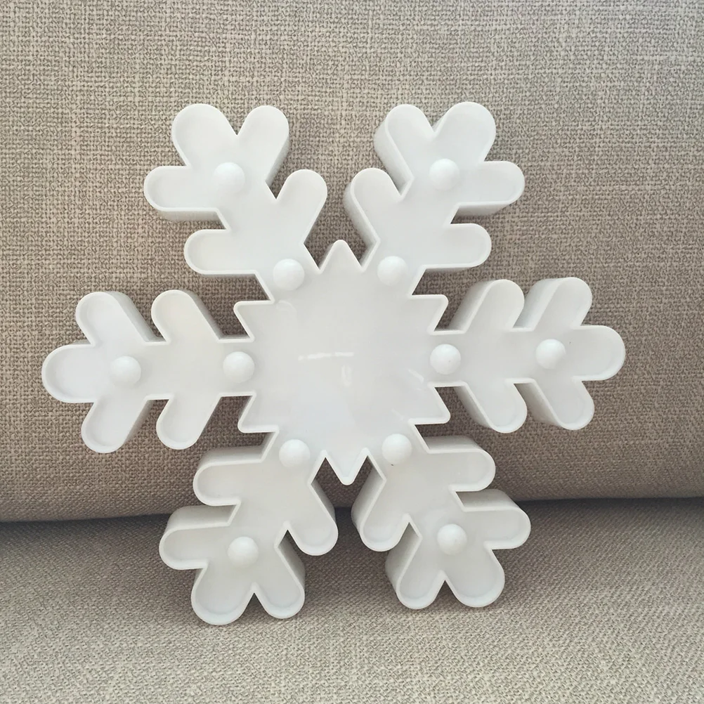 

LED Christmas Snowflake Light Decorative Warm White Night Light for Bedroom Wedding Party Christmas LED Lights