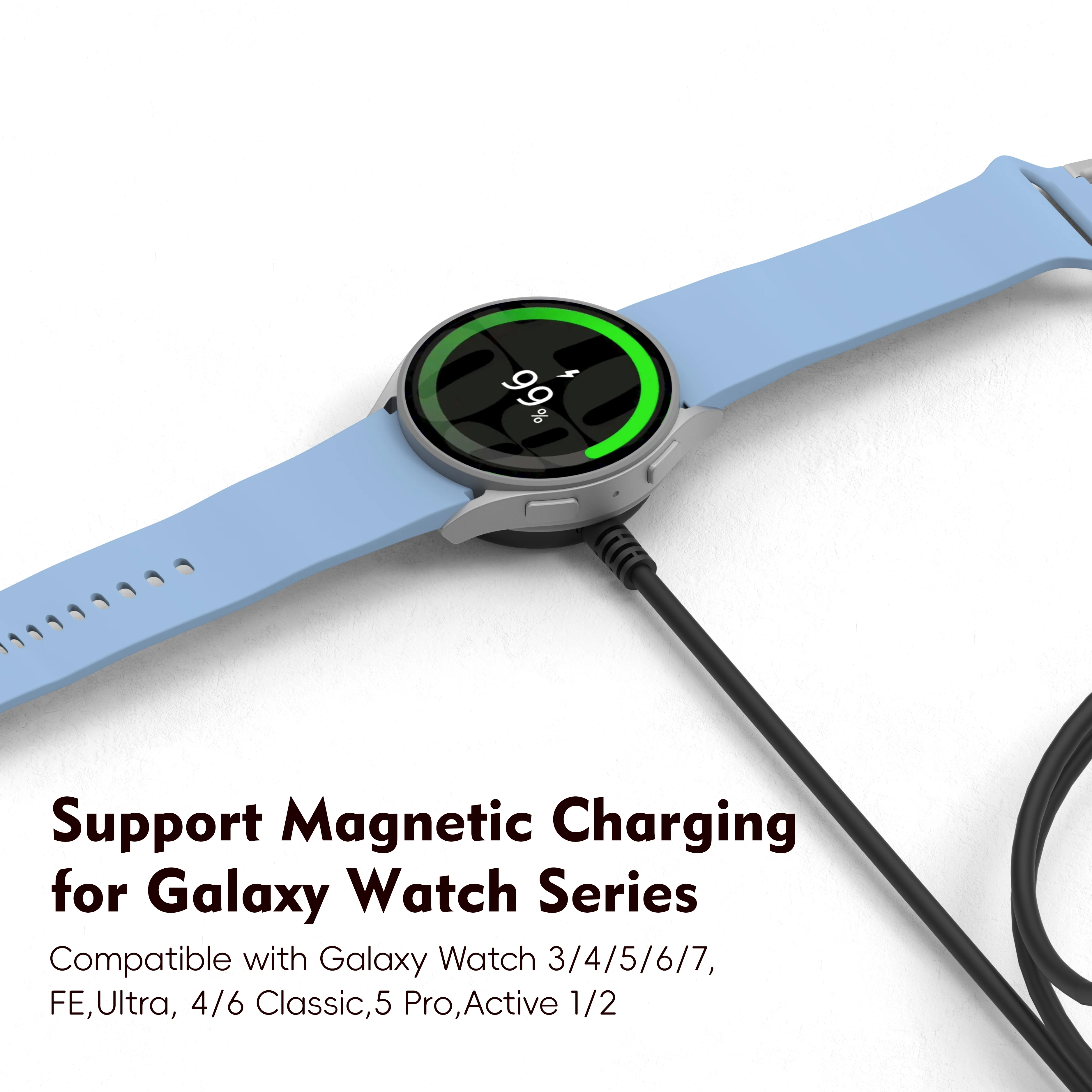 Watch Whiress charger for Galaxy Watch Charger Cable for Galaxy Watch 3/4/5/6/7 Ultra 4/6 Classic  5 Pro Active 1 /2