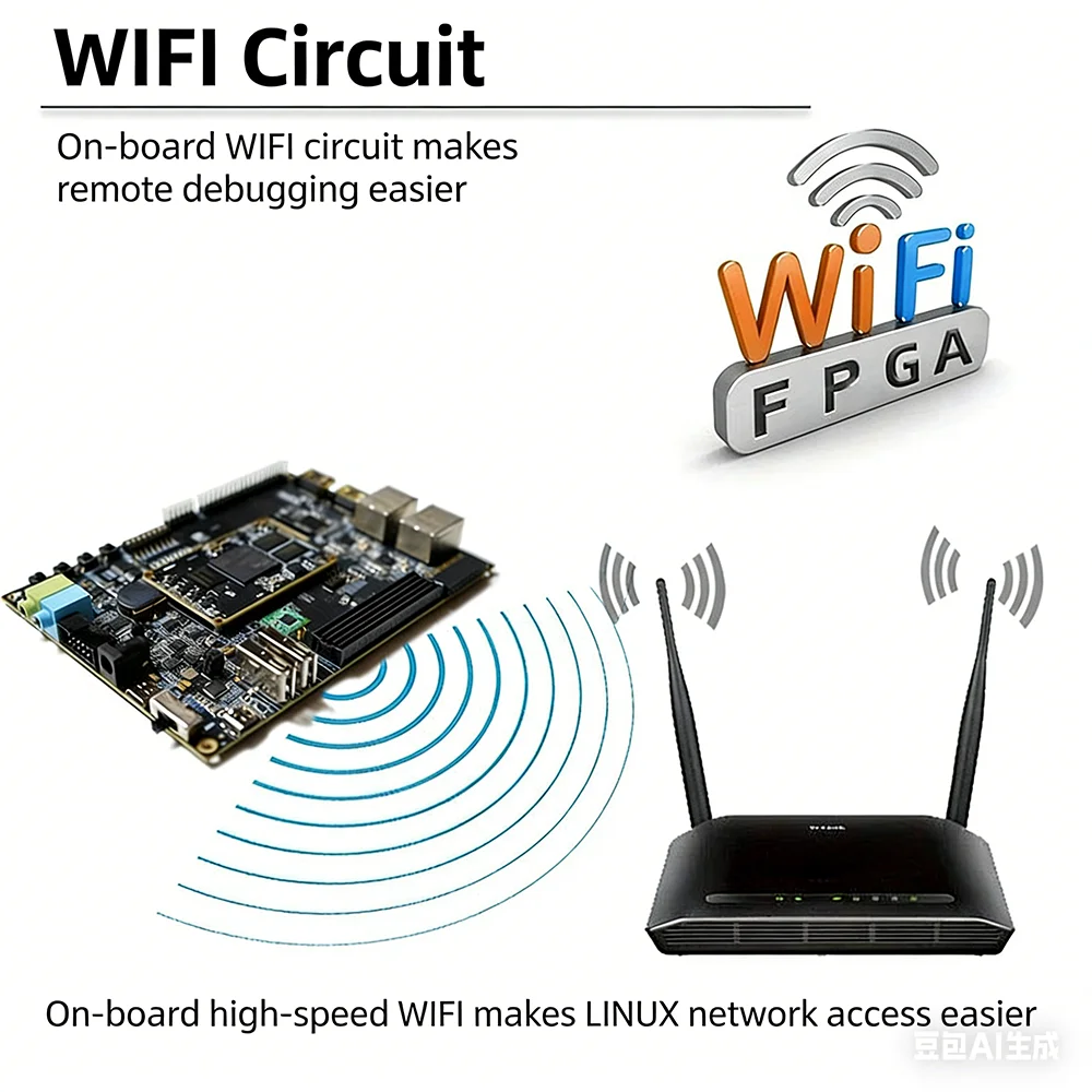 Industrial Grade FPGA Development Board ZYNQ7000 XC7Z020 with FMC Interface