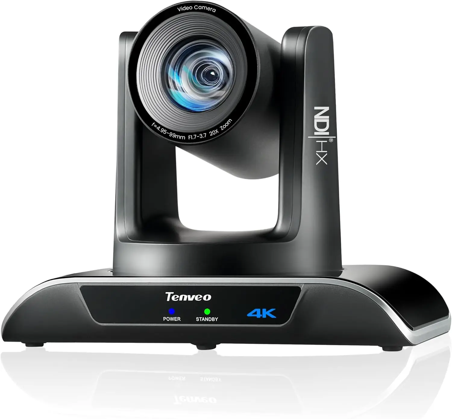 4K NDI PTZ Camera 20x Zoom IP PTZ Conference Camera AI Auto Tracking HDMI/LAN/USB3.0 PoE PTZ Camera For Church Worship Education