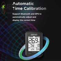 AEF5-GEOID CC400 Smart GPS Bike Computer Wireless Cycling Speedometer Road Bike Waterproof Bluetooth ANT+ Bicycle Odometer