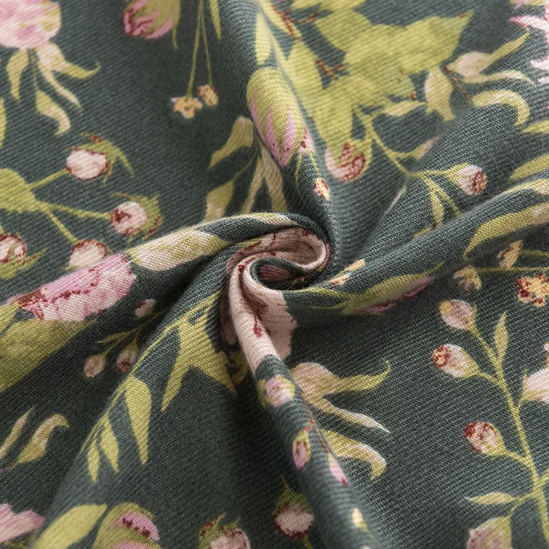 وشاح نسائي من الكشمير المقلد للشتاء على الموضة من الأزهار لحماية الرقبة، حماية من البرد، شال فاخر خفيف أنيق