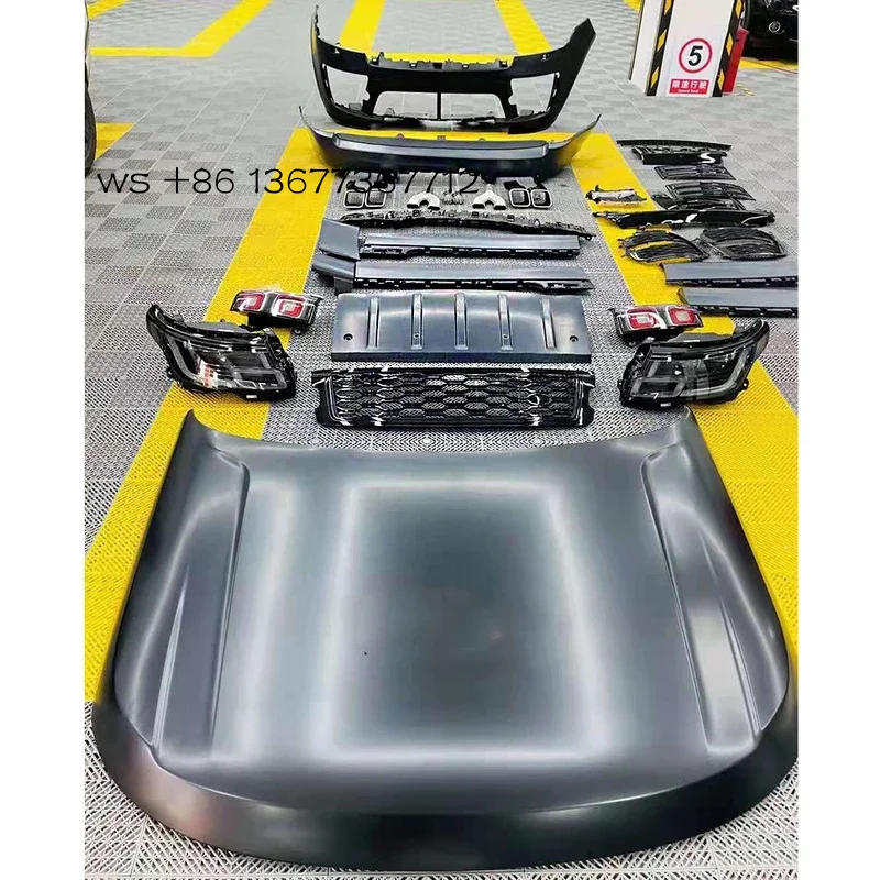 

Top Fashion Auto Parts Bumper Body Kit vogue L405 2013-2017 Change to 2020 SVO.