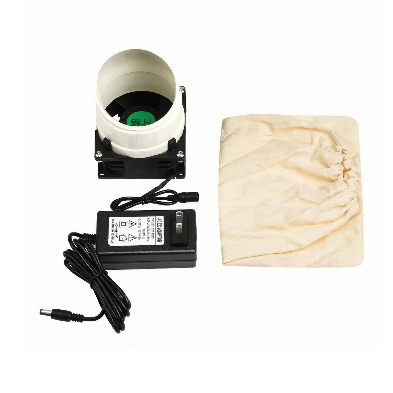 Low-Pressure Dust Extractor fanSaving Dust Extractor with Collection Bag 220 V for DIY Hobbyists, Polishing Work, Small Studios,