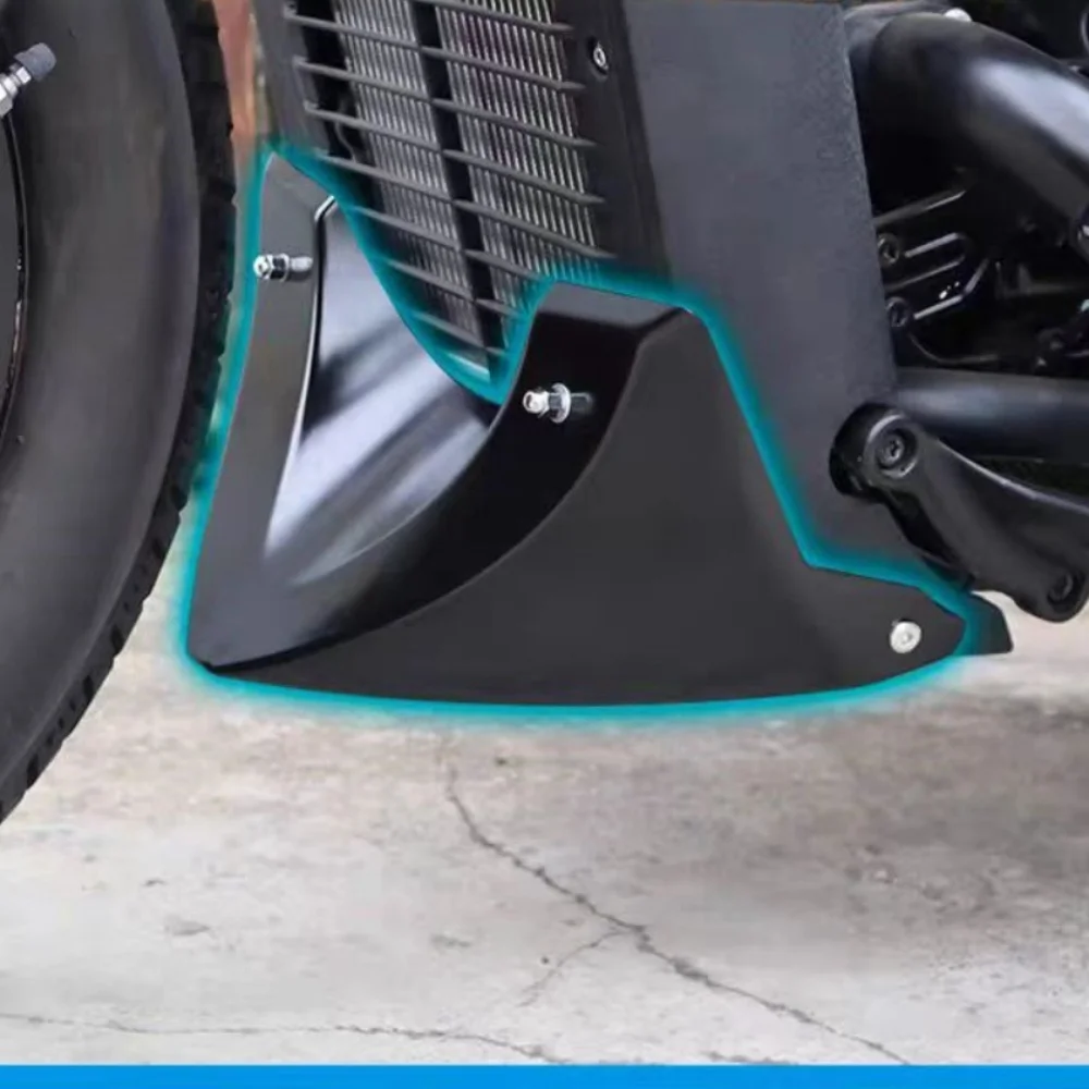 For QJMOTOR SRV 600 SRV 600Vmodified lower guide cover non-destructive straight up special bottom support decorative cover lower