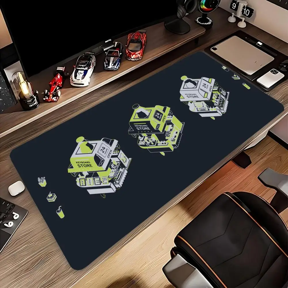 

Large Gaming Mouse Pad, Japanese Style Creative Design Pattern,rubber Non-slip,lock Edge, Perfect for Office and Gaming Settings
