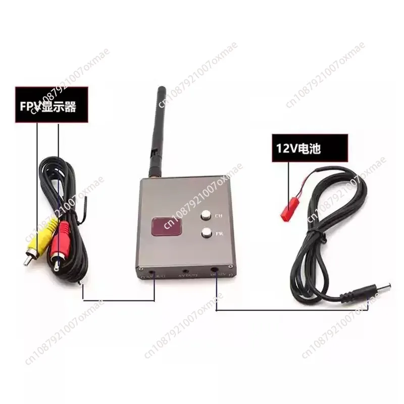 5.8G 48CH 600mW FPV Video Transmitter Receiver System RC832H for Aerial Photography and FPV Racing Drones