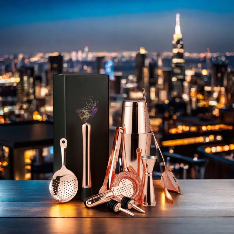 

Bartender Stainless Steel Bar Tool Kit