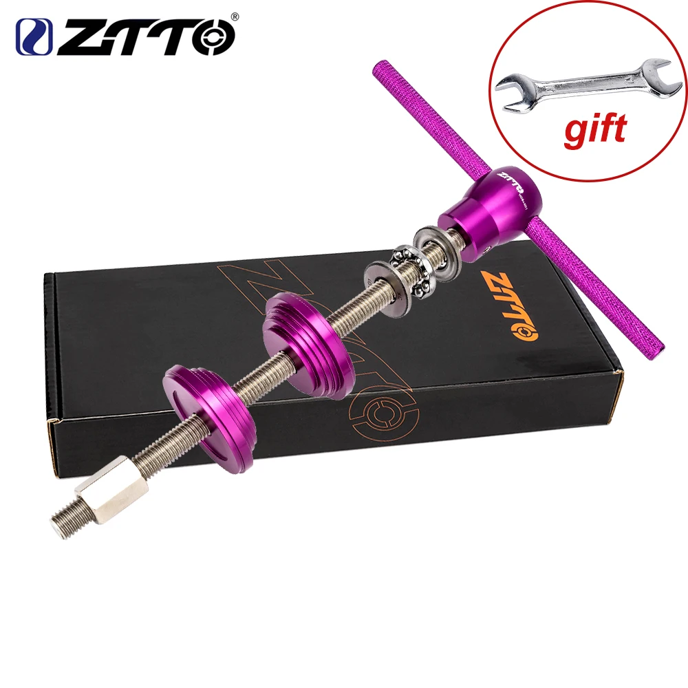 Bicycle Threadless Headset Press Fit Install Tool Zero Stack Semi Integrated Steering Box Fork Crown Nut Installer Driver