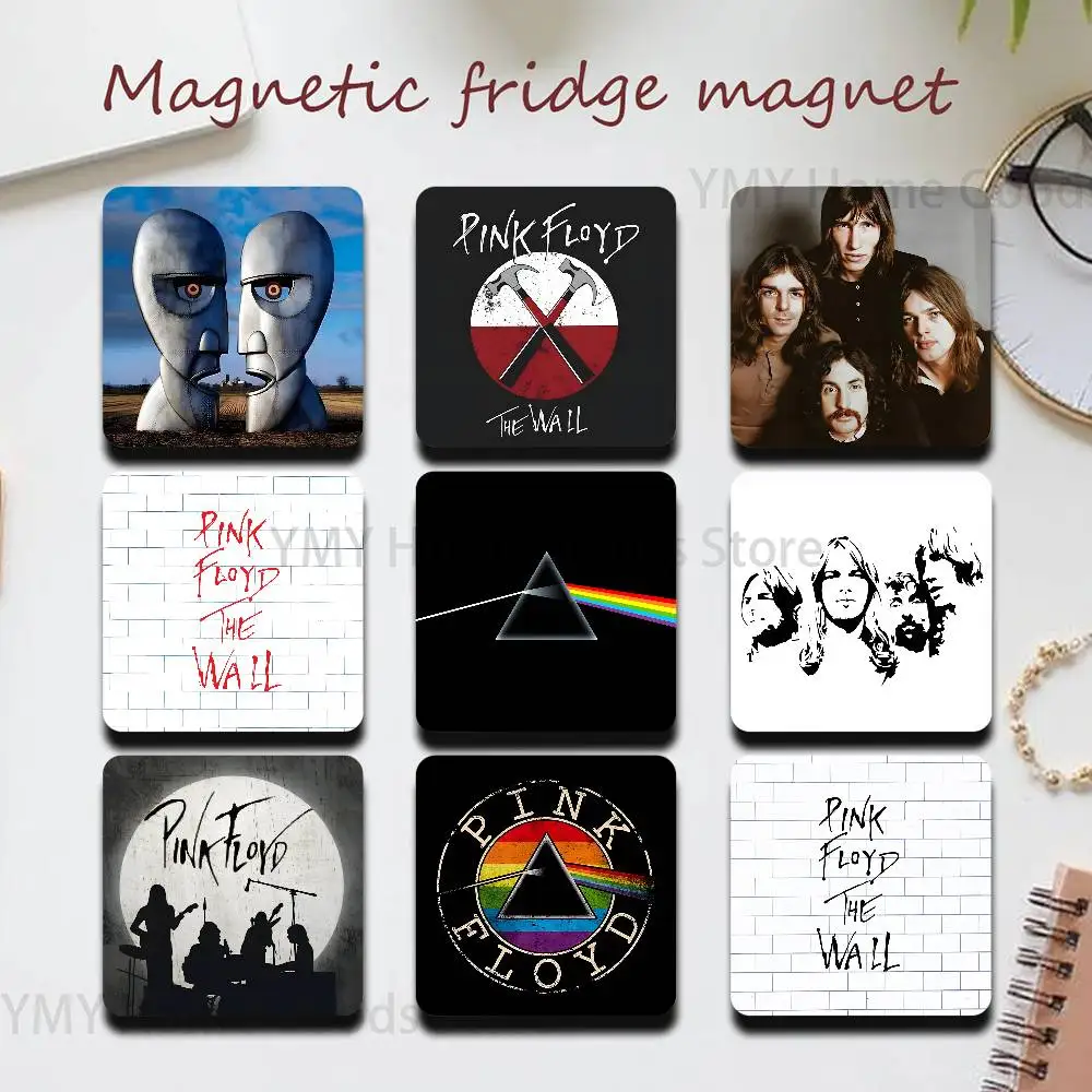 Band P-Pink HOT Floyd Rock England Magnet Refrigerator Fridge Sticker for Home Decor DIY Wall Decor
