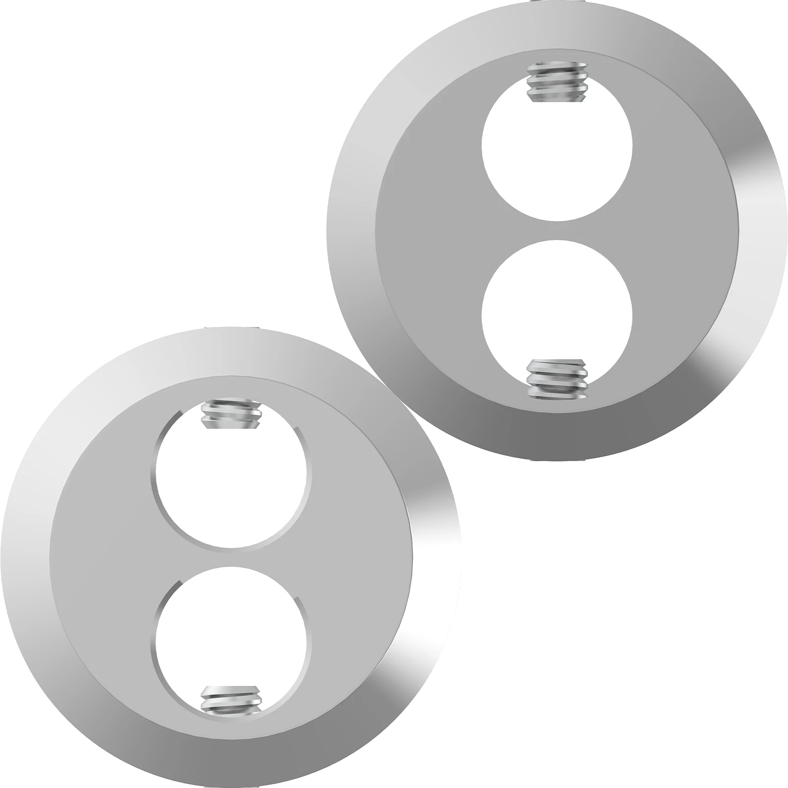 2/4/8 szt. Rozdzielacz jeden do dwóch pierścieni rozdzielacz do kabli Audio kabel głośnikowy złącza ze stopu aluminium 16mm-6mm/18mm-8mm rozdzielacz