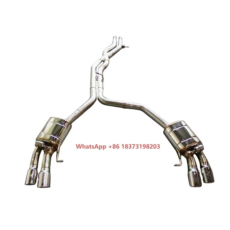 

JTLD Manufacturer Made in China Car Exhaust System Exhaust Valvetronic Catback with Remote Control for S4 B8.5 2013