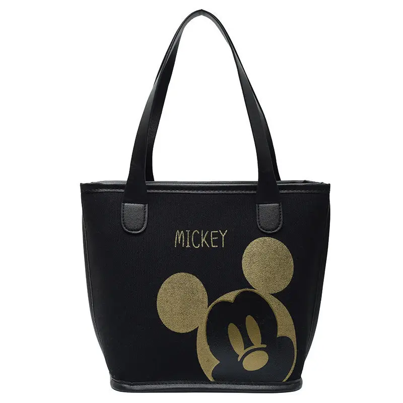 Disney\'s New Cartoon Mickey Mouse Lady Handbag Large-capacity Multi-function Messenger Bag