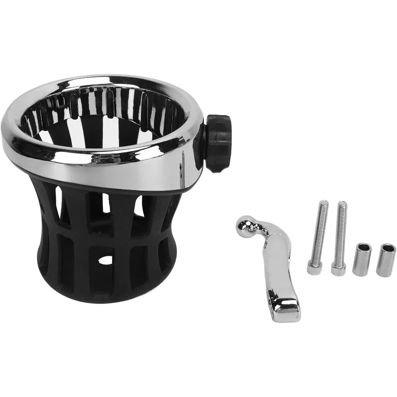 

Держатель для напитков на руль мотоцикла, безопасный эко-материал для Harley Road King Electra Glide Sportster Dyna Softail 1996-UP