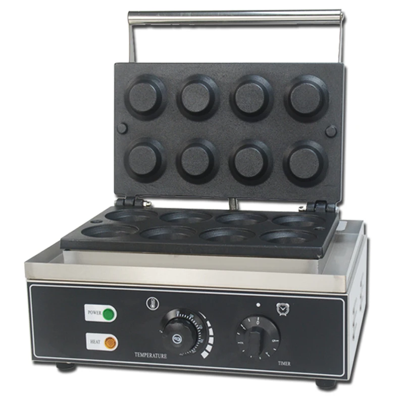 Máquina eléctrica para hacer cáscara de tarta de 8 orificios, nuevo queso de estilo japonés portugués