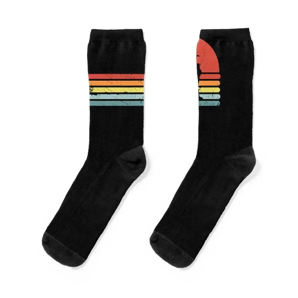 Wing Foiling Foil Surf Surfing Foiler, Retro Vintage Surfer T-Shirt Socks hiking loose happy Girl'S Socks Men's