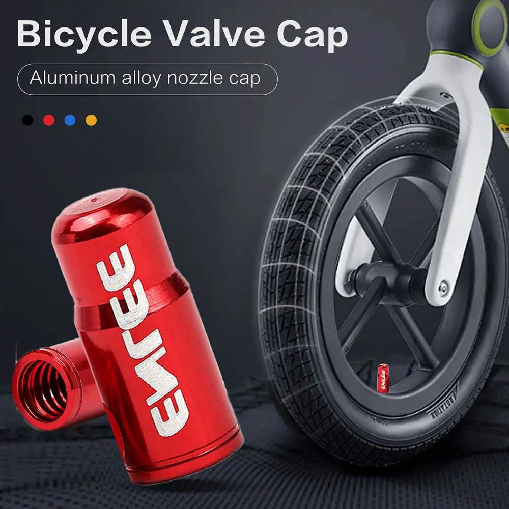 Aluminum Alloy Bike Valve Caps Anti-Rust MTB Bicycle Tire Valve Cover Cap Anti-corrosion Cycling Accessories