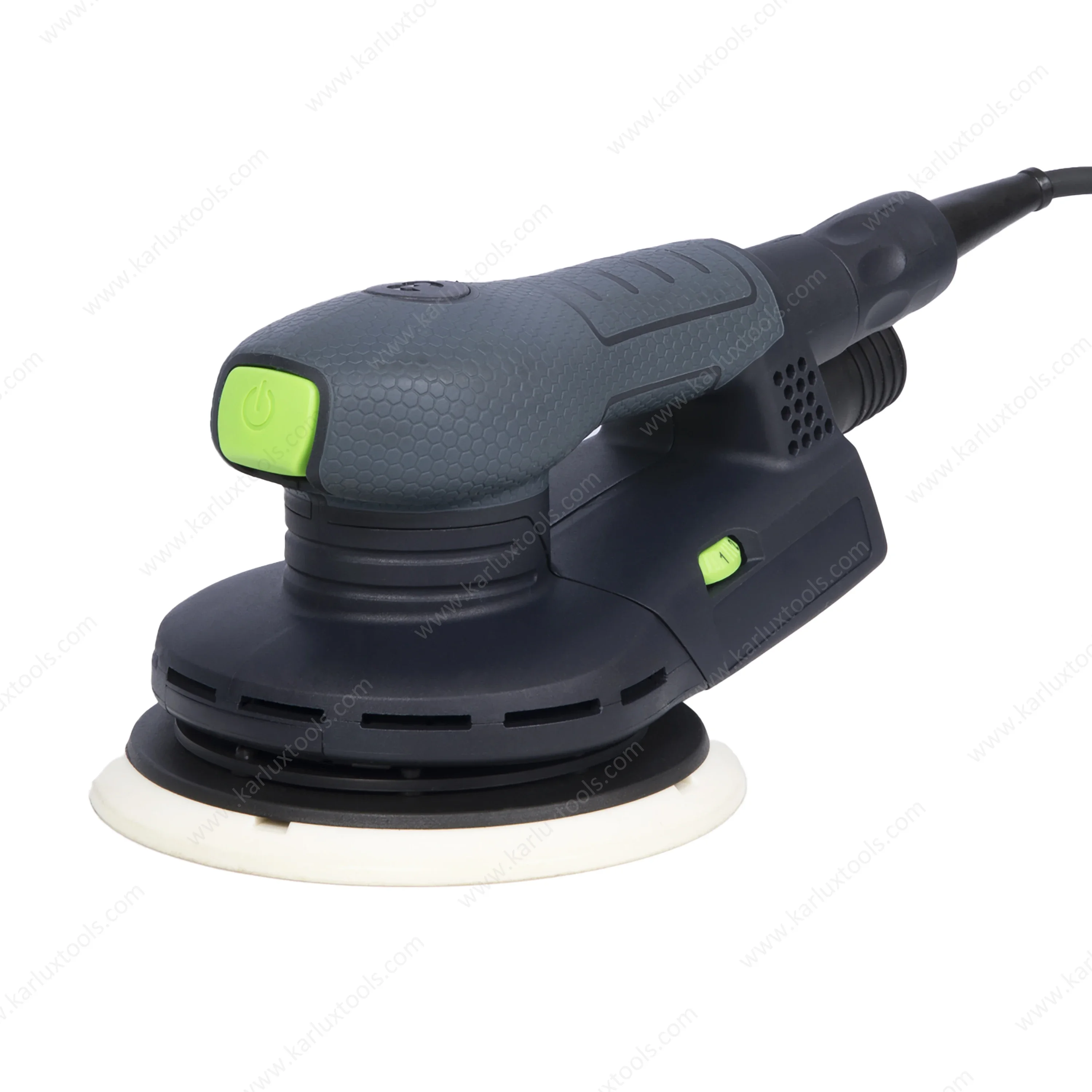 5mm in Orbit 110V 400W Motor Central Vacuum Ergonomic Lightweight Electric Random Orbital Sander for Metal Fabrication Wood