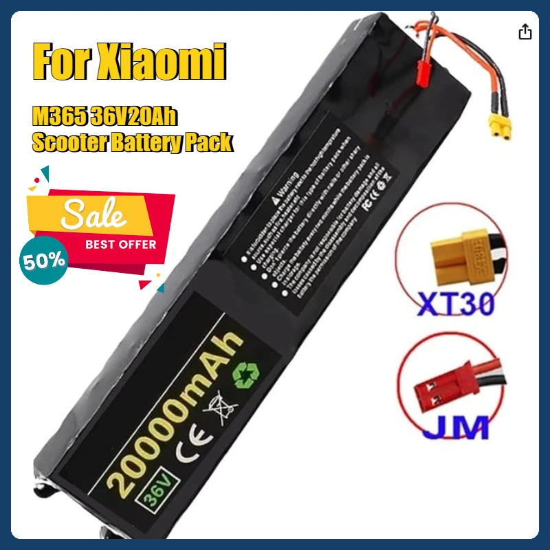 

For Xiaomi M365 36V20Ah Scooter Battery Pack, Electric Scooter BMS Board