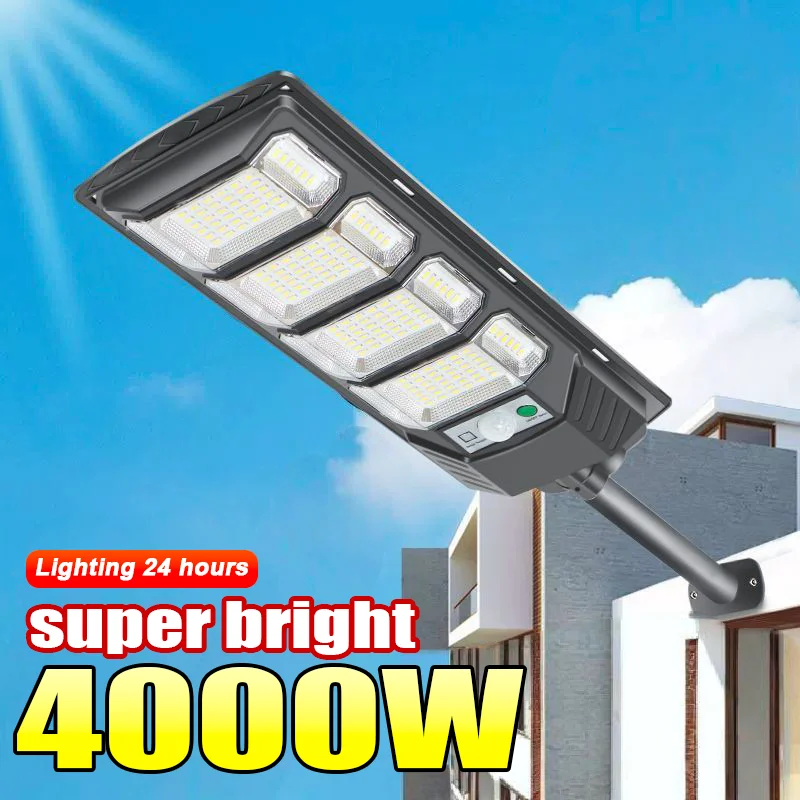 

Most Powerful Led Solar Light Ultra Bright Outdoor Sunlights Street Solar Lamp With Motion Sensor 300M² Waterproof Garden Lights