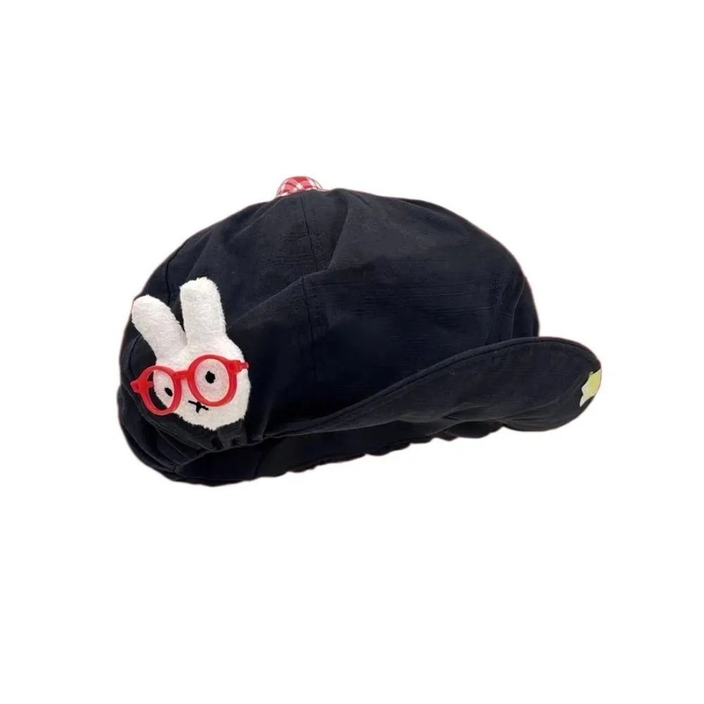 

Kawaii Cute Rabbit Cloud Berets Japanese Style Sweet Octagonal Caps Lovely Artist Cap Painter Hat Girls