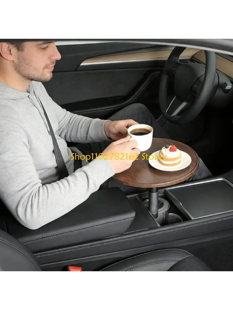 547B Rotatable 360 Degree Car Cup Holder Vehicles Tray Universal Design For Drink Stability During Driving Trip Outdoors