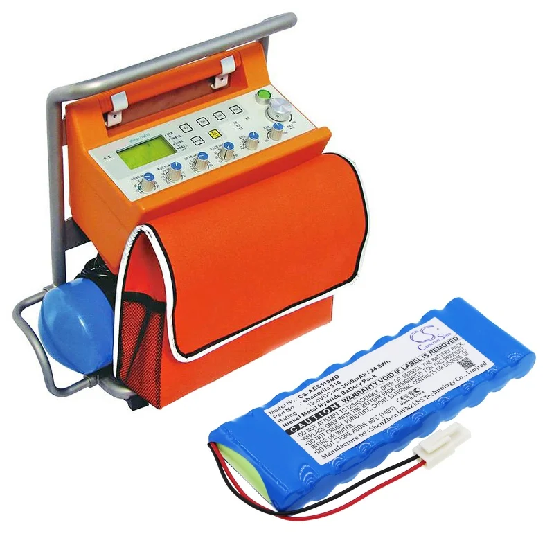 12.0V 2000mAh CS-AES510MD Medical Battery for Aeonmed shangrila 510 +TOOL