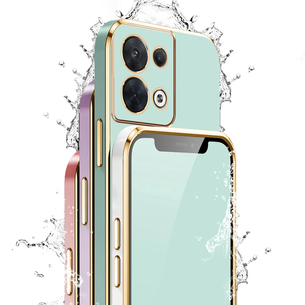 For Infinix Note 30 Case Infinix Note 30i Phone Case Note 30 5G Note 30 Pro 30 Silicone Back Cover Fundas Luxury Square Plating