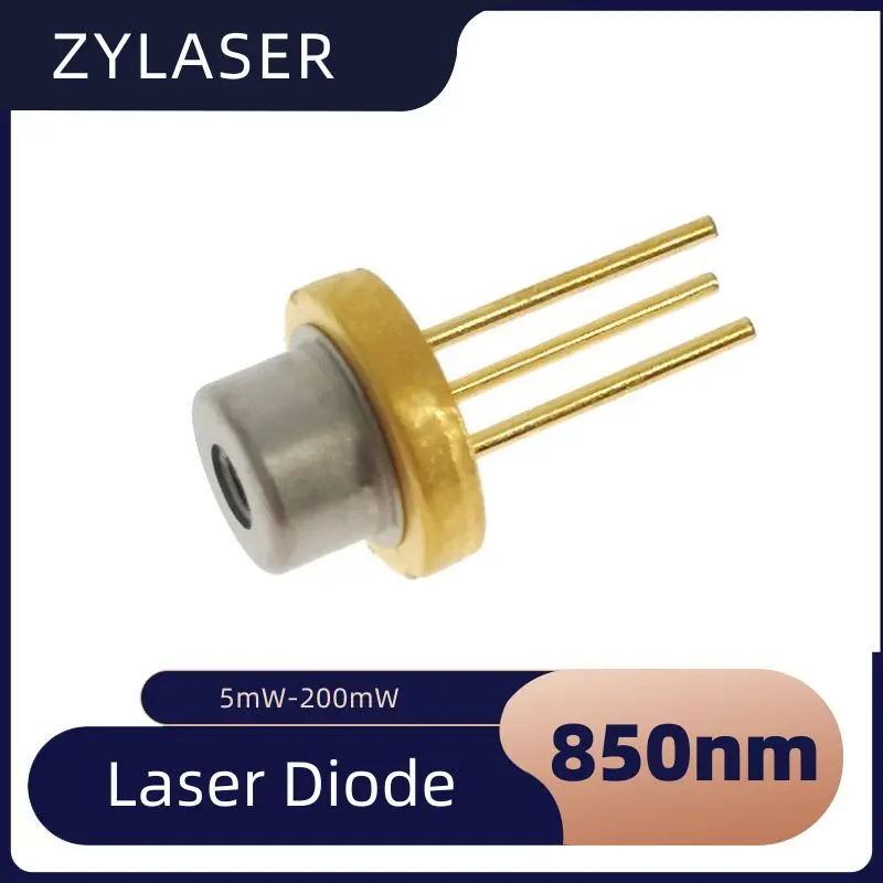 D5.6mm 850nm IR 5mw 10mw 200mw Laser Diode Module Infrared Invisible DIY Laser Sensor Diodes LED Electronics Design