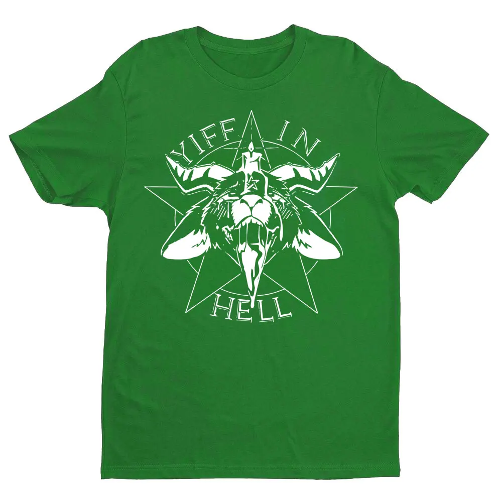 Yiff in Hell T-Shirt Wildness and Rebellion Furry Lover Shirt Subculture Gothic Style Fluffy Tshirt Men Women Unisex Fashion Tee