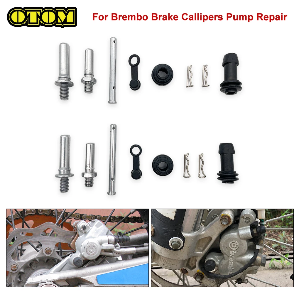 Para pinça brembo motocicleta pinça de freio dianteiro traseiro bomba manga borracha eixo pino kit reparo ktm husqvarna sx sxf exc excf fc