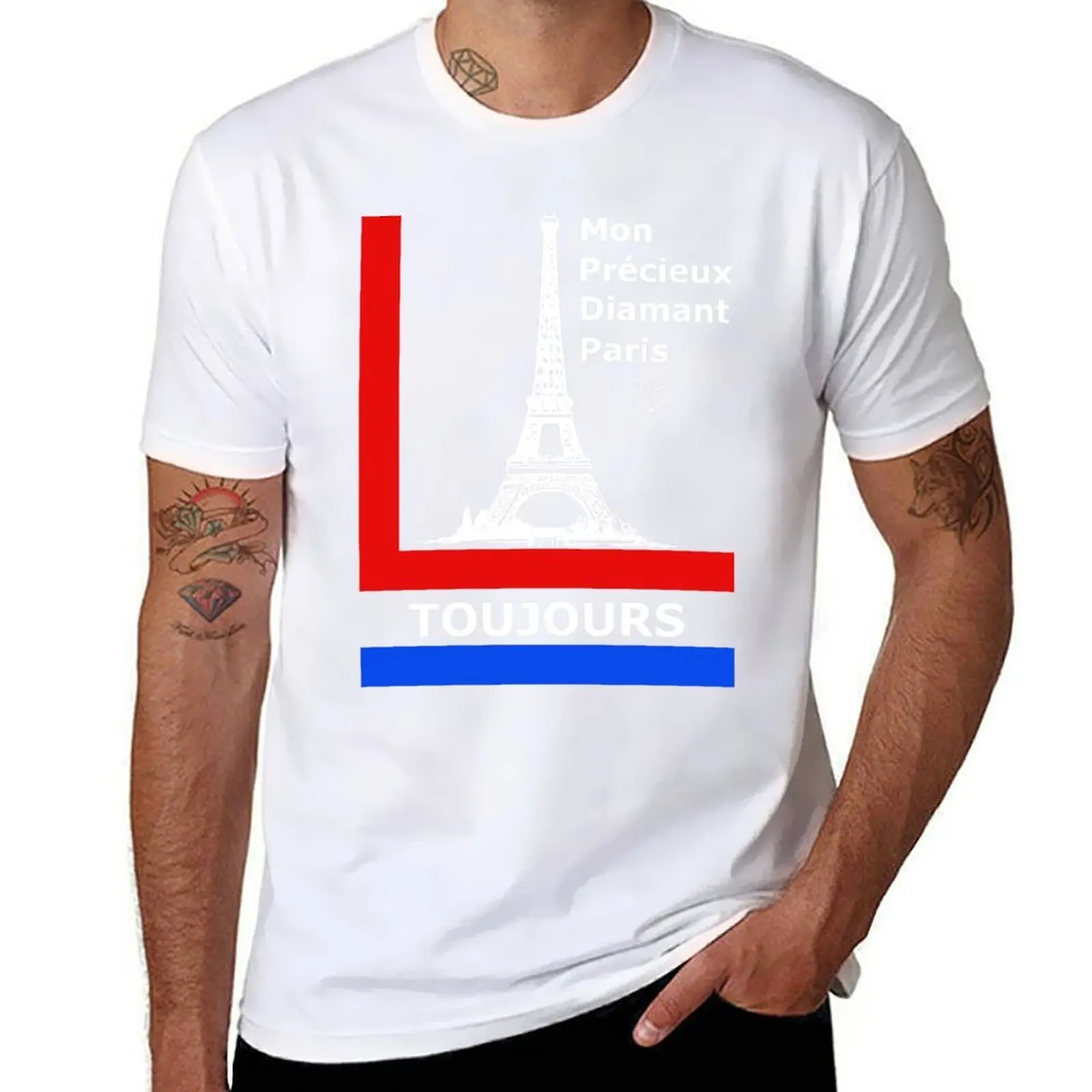

My precious diamond Paris T-Shirt t shirt man designer t shirts for man pack cotton T-Shirt