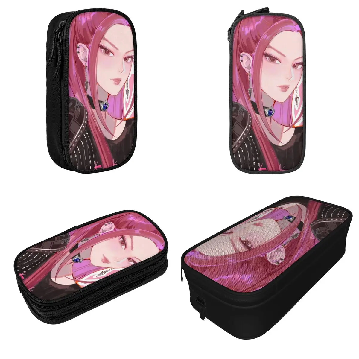 KPop Demons Hunters Huntrix Mira пеналы милые сумки-карандаши для студентов большой емкости школьный подарок пенал