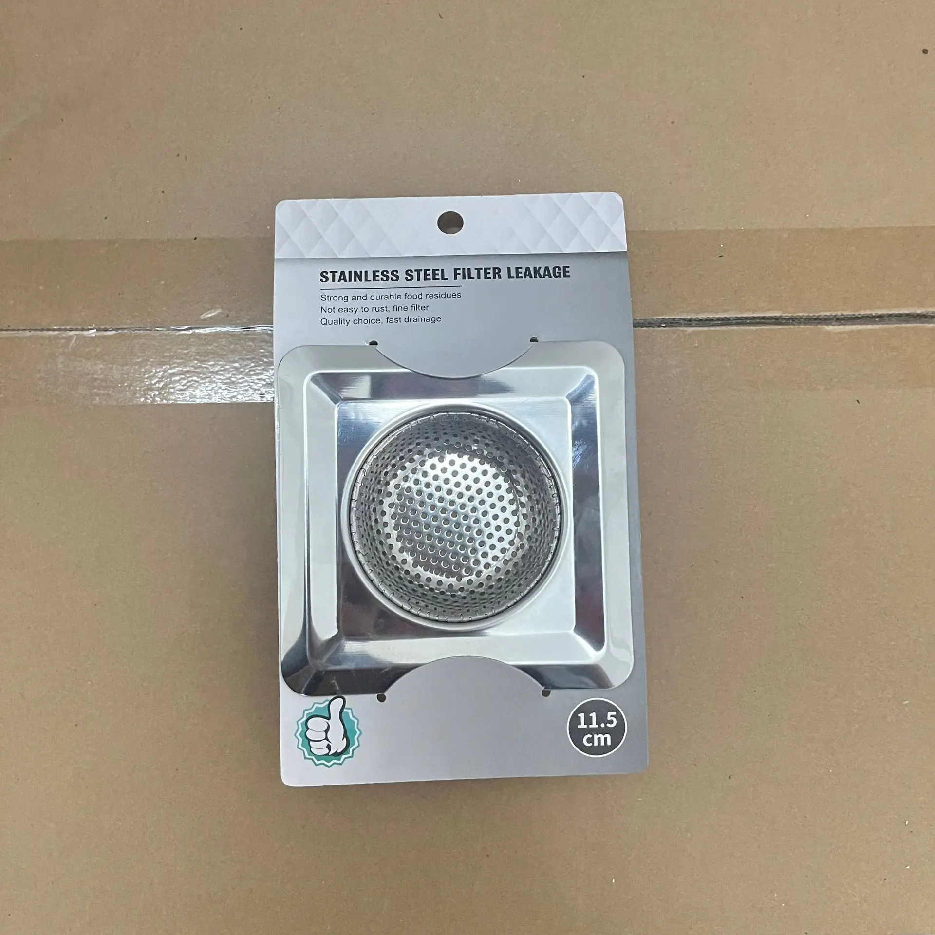 Kitchen Sink Slag Screen Bathroom Drain Blockage Prevention Stainless Steel Floor Drain Mesh Filter Strainers Sink Strainer