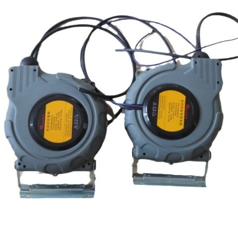 

Lighting cable automatic take-up retractor Stage lamp wire automatic take-up device