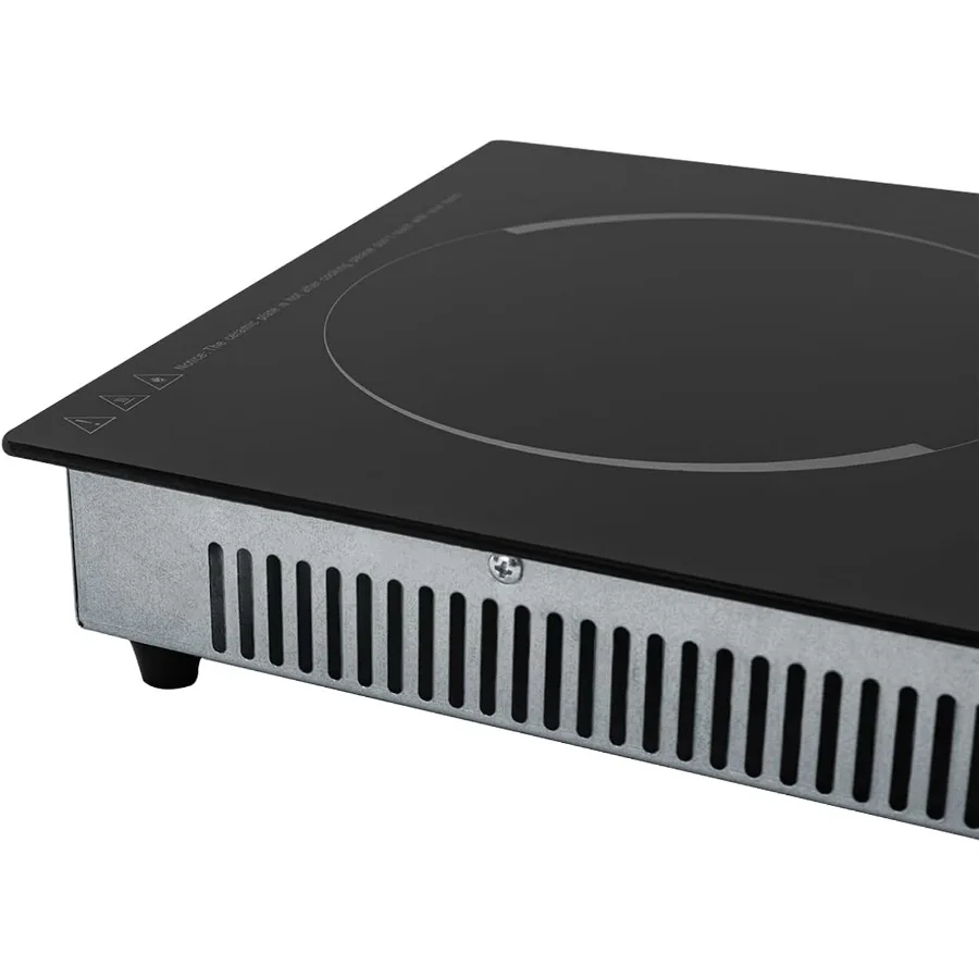 Kompor Listrik Keramik 24 Inci dengan Timer dan Pengunci Keamanan Anak untuk Penggunaan Dapur Kompor Listrik Radiant Built-in dengan Sensor