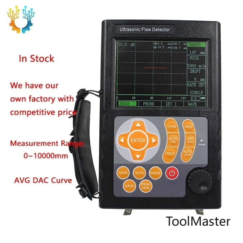 

【2026】 Wholesale JUT800 Handheld Ultrasonic NDT Flaw Detector For Steel Wire Rope Inspection