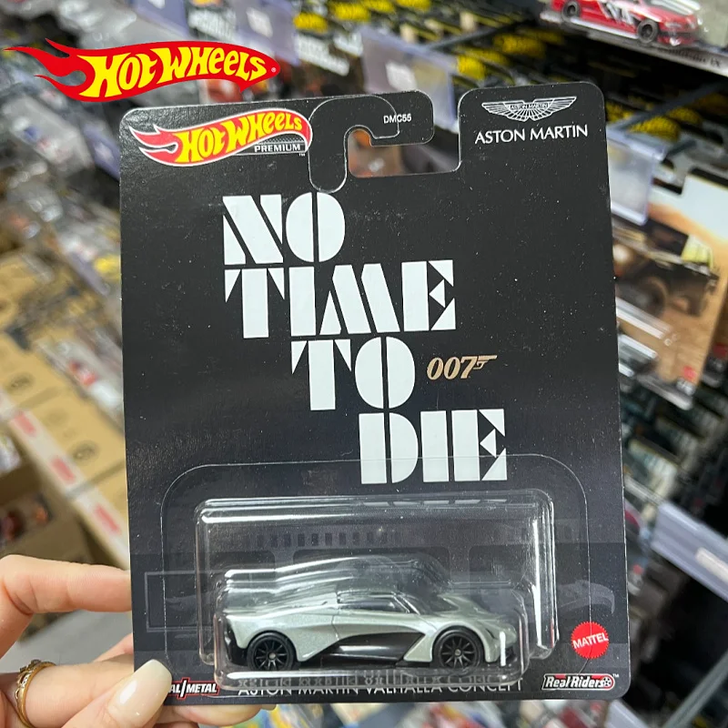 

Hot Wheels Dmc55 Entertainment Culture Series Movie 007 ASTON MARTIN VALHALLA CONCEPT 1/64 Diecast Model Car Toy Original