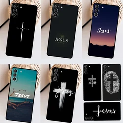 Verse of The Christian Bible Jesus Cover For Samsung Galaxy S23 S22 Ultra S21 FE S20 FE Note 20 Ultra S9 S10 Note 10 Plus Case