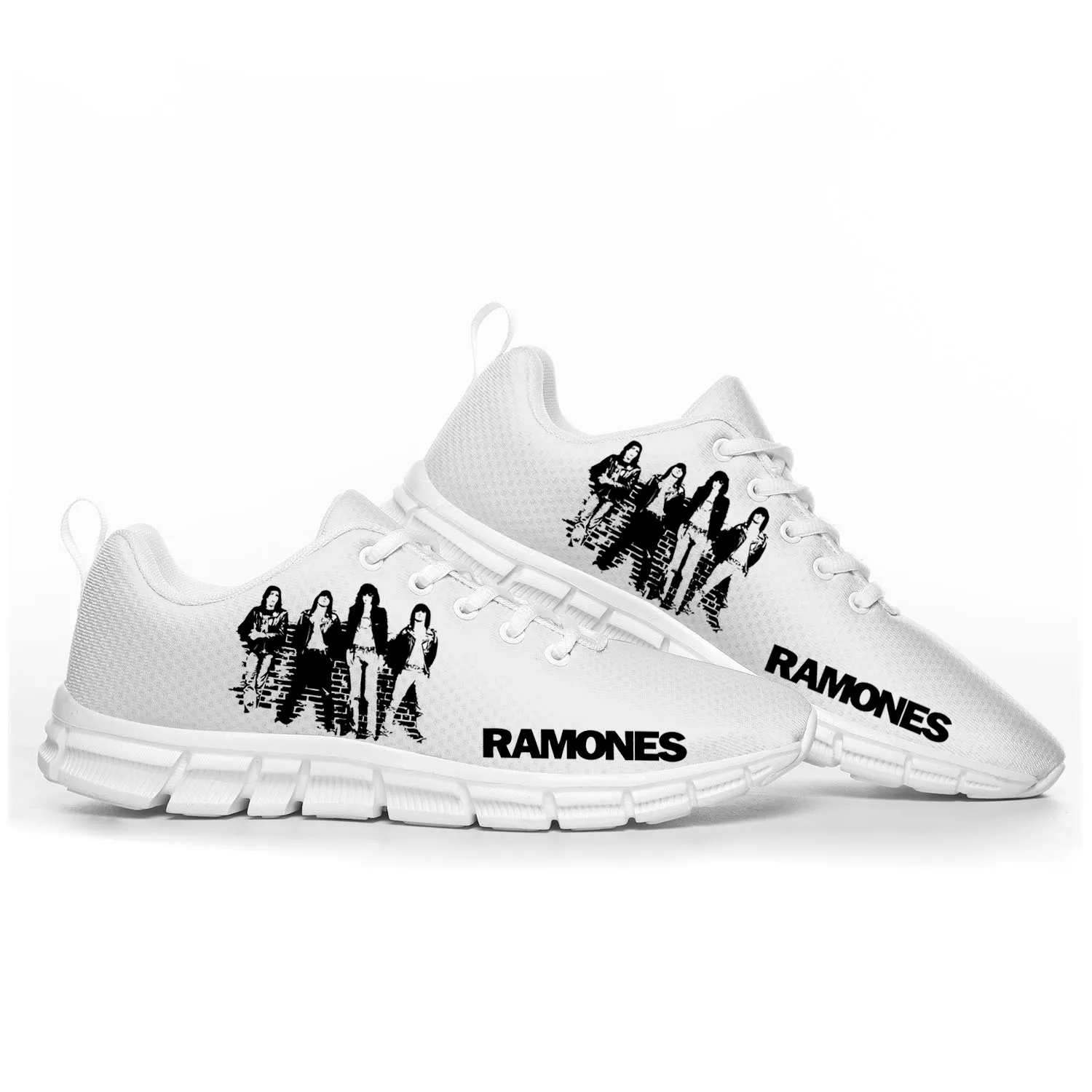 Ramone Eagle Punk Rock Band Fashion Sports Shoes Mens Womens Teenager Kids Children Sneakers Custom High Quality Couple Shoes