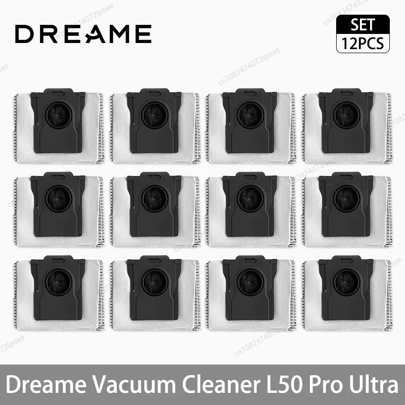 Dreame L50 Pro Ultra Robotstofzuiger Vervanging Accessoires Hoofdzijborstel Mop Doek Hepa Filter Stofzak Onderdelen Reserve