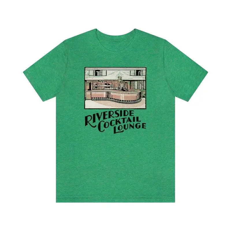 Riverside Cocktail Lounge Mystery Vintage Ad T Shirt