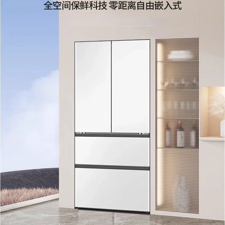 BCD-462WGHFD14W9U1 ultra-thin zero-insert full-space fresh-keeping French refrigerator