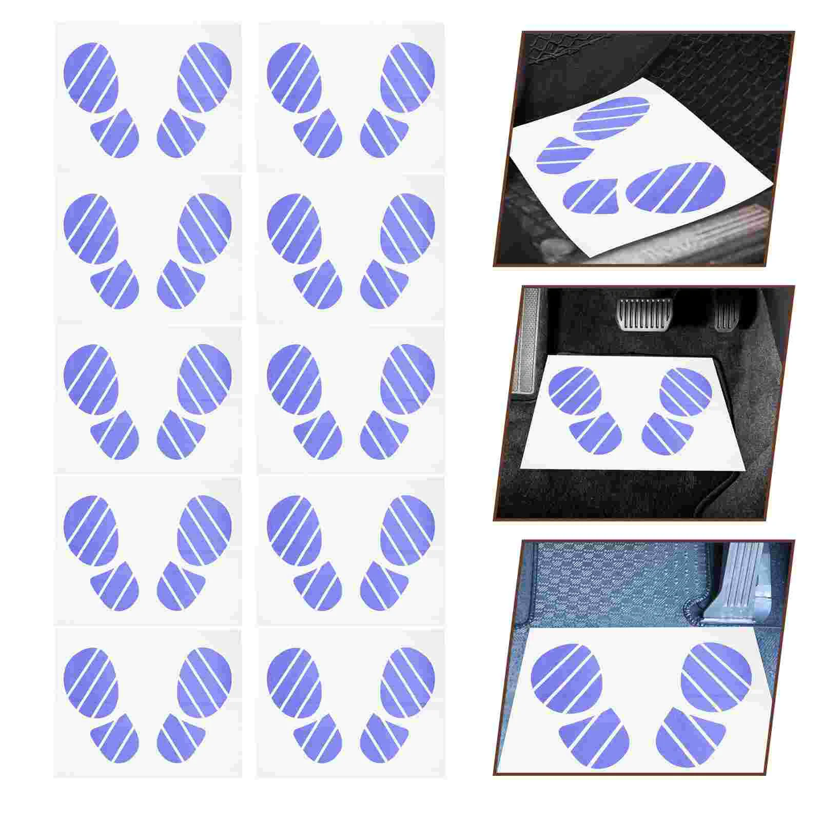 

100 шт. одноразовые автомобильные коврики для ног, бумажные напольные коврики, защитные коврики для пола, автомобильные коврики