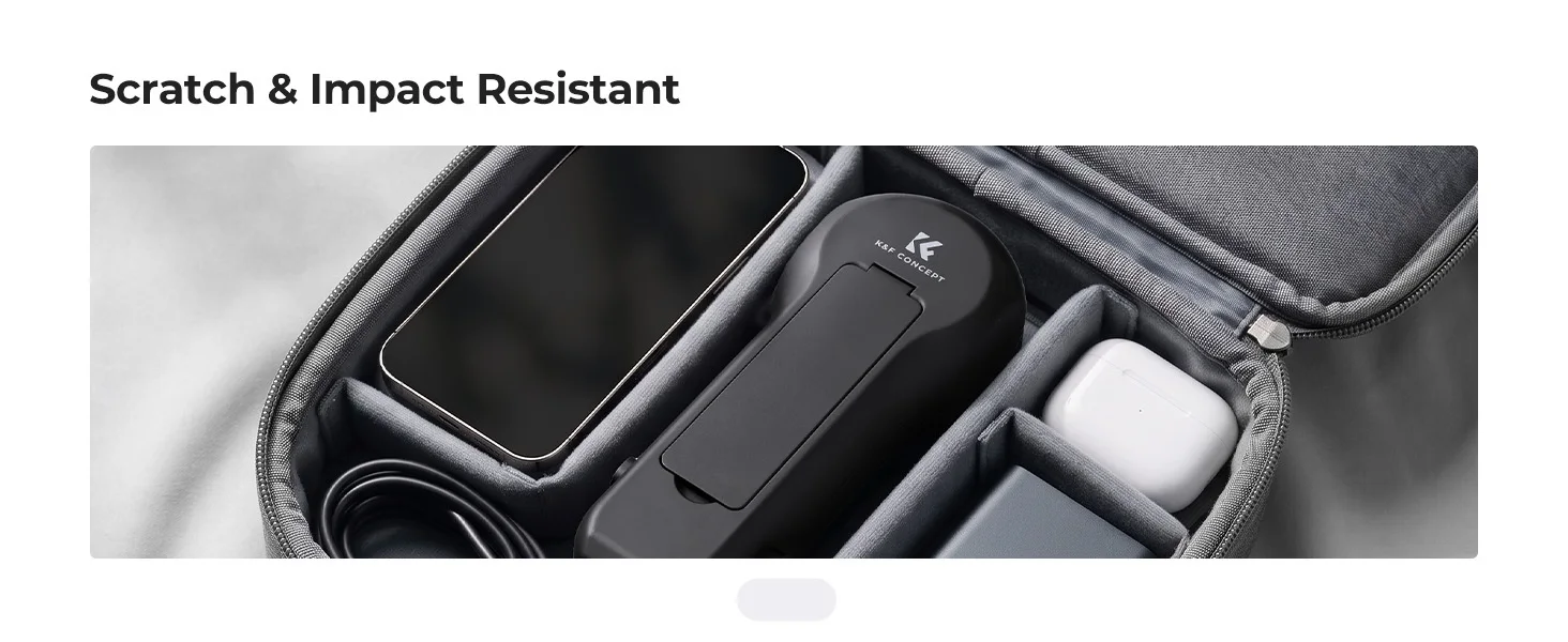 K&F Concept Schutzhülle für Insta360 LUNA Ultra Action-Kamera Zubehör 3-teiliges Filtergehäuse Schutzabdeckung – Detail 8